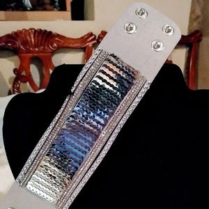 Silver Bling Bracelet